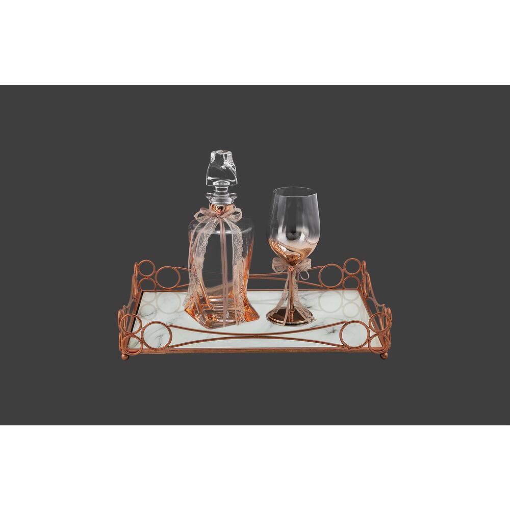 26. ΔΙΣΚΟΣ MN722990 42x30cm ΚΑΡΑΦΑ SK7122090 10xH26,5cm ΠΟΤΗΡΙ SP7120760 22,5cm